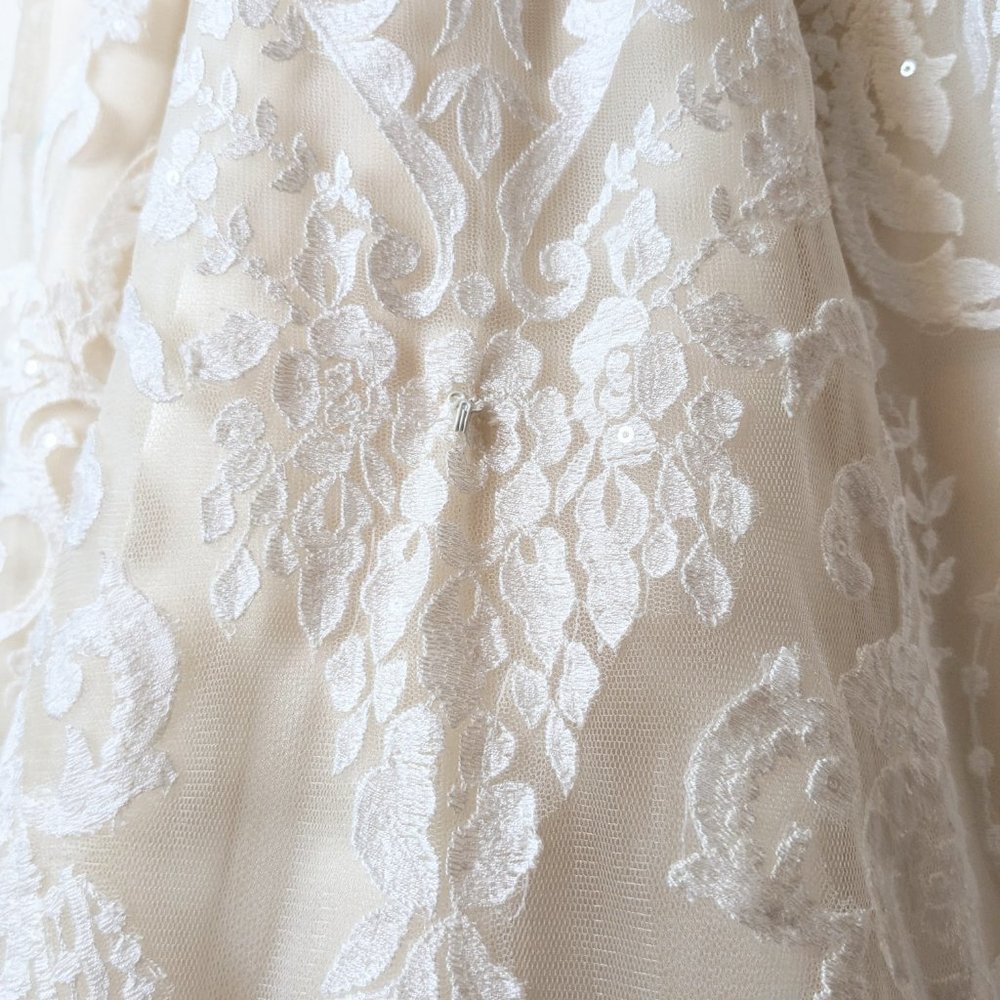 Sottero and Midgley Winifred Bridal Gown Size 10 ALTERED - Picture 12 of 16